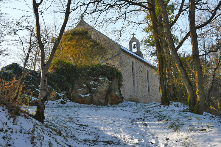 La chapelle de Notre-Dame de Bonne-Nouvelle à Esson (Calvados). (Photo Rodolphe Corbin © Patrimoine Normand)