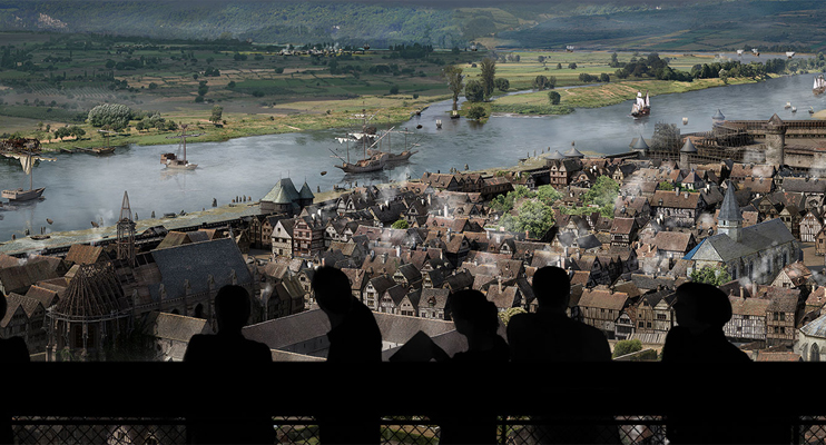 Panorama XXL de Rouen : une journée au temps de Jeanne d'Arc