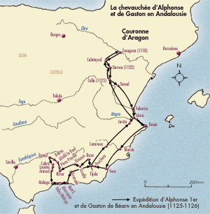 Expédition d`Alphonse Ier et de Gaston de Béarn en Andalousie (1125-1126)