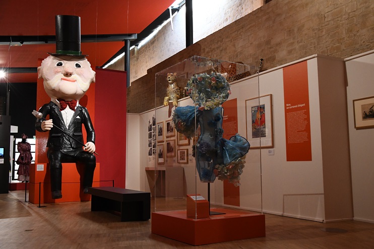 L'exposition  « Carnaval(s) » au musée de Normandie - Caen. (Photo Rodolphe Corbin © Patrimoine Normand).