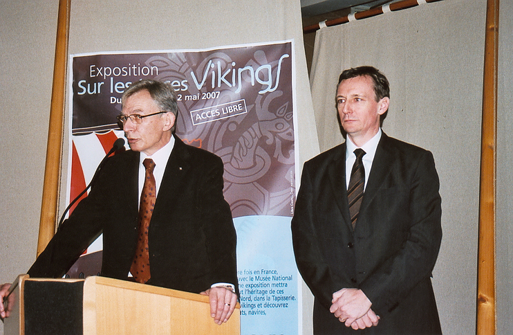 Les Vikings arrivent au musée de la Tapisserie de Bayeux