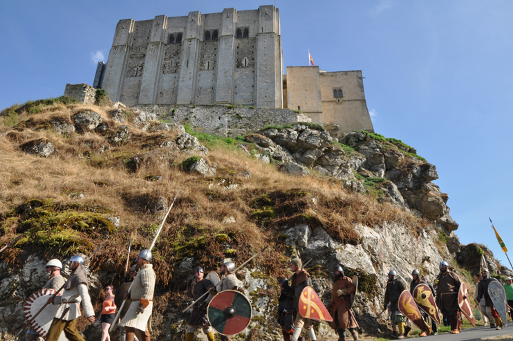 La « Fête des jeux » au château de Falaise