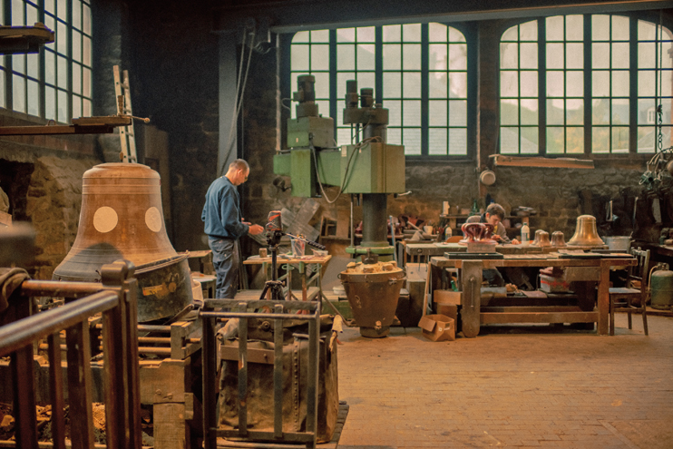 La fonderie Cornille-Havard à Villedieu-les-Poêles