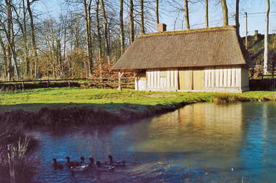 Le four à pain de Hautot-le-Vatois. (Photo Alexandre Vernon © Patrimoine Normand)