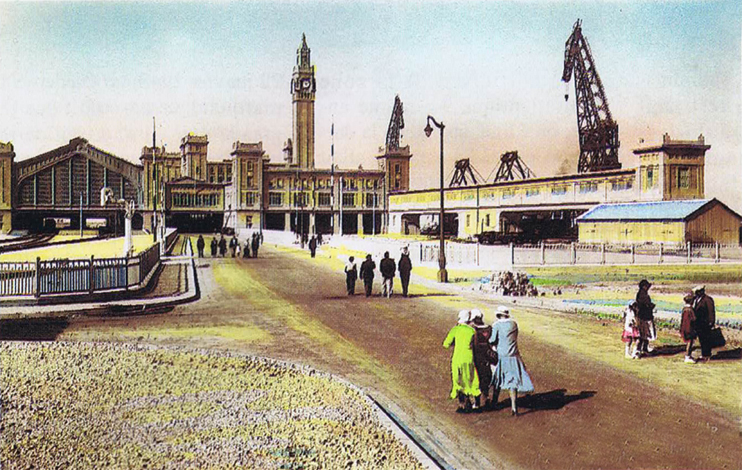 La gare maritime de Cherbourg