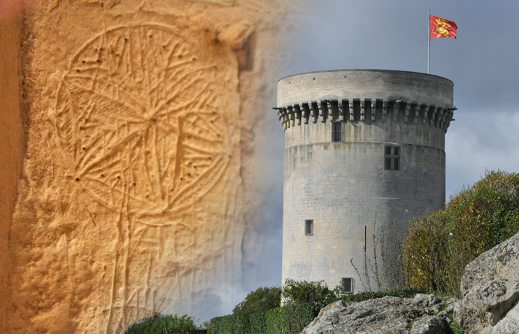 Les graffiti du château de Falaise