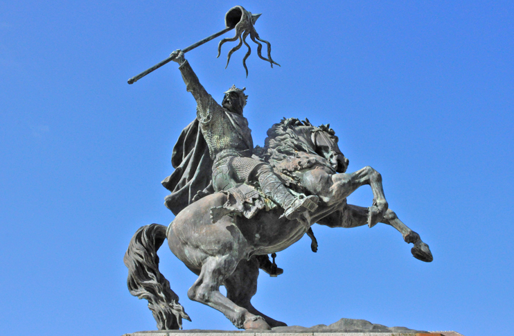 Statue de Guillaume le Conquérant - Falaise