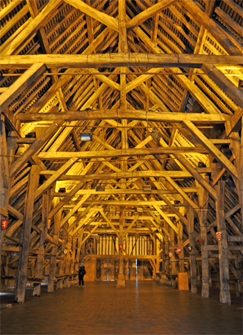 Les halles de Dives-sur-Mer. (Photo Rodolphe Corbin © Patrimoine Normand)