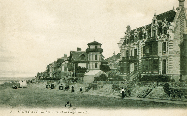 Villas de la Côte Fleurie à travers les images anciennes