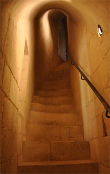 Intérieur du château de Falaise