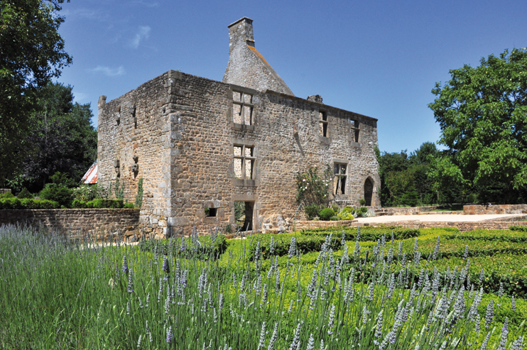 Jardin du manoir de la Boisnerie