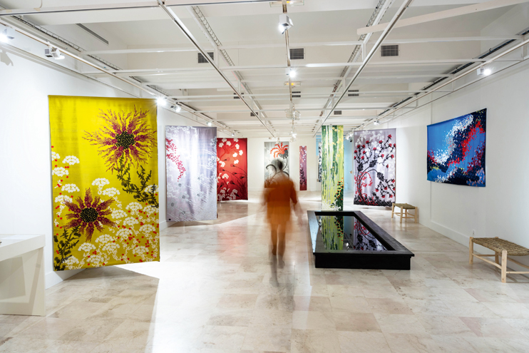 Exposition « Les jardins suspendus de Zenga – Soie et dentelles »