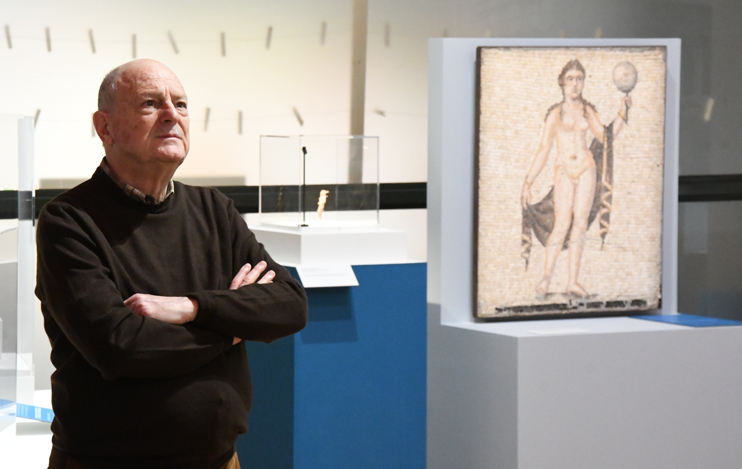 Jean-Claude Gandur. (Photo Rodolphe Corbin © Patrimoine Normand)