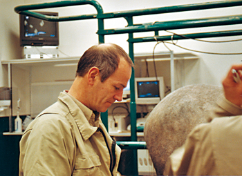 Le professeur Jean-Marie Denoix, concepteur et directeur du CIRALE. (Photo Thierry Georges Leprévost © Patrimoine Normand)