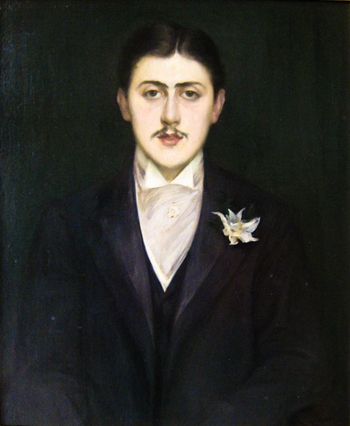 Portrait de Marcel Proust, 1892 .Par Jacques-Emile Blanche (1861-1942) Huile sur toile H. 73,5 ; L. 60,5 cm.(© RMN-Grand PalaisMusée d'Orsay / Hervé Lewandowski.)