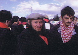 Les participants de la foire au boudin de Montargne