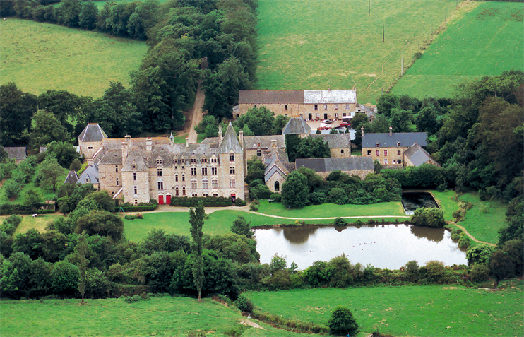 Le château de Sotteville est un très bel ensemble. (© Yvonnick Guéret)