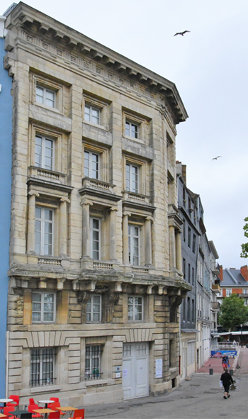 Le Havre - Maison de l'Armateur. Une façade d’une belle élégance classique. (Photo Rodolphe Corbin © Patrimoine Normand)