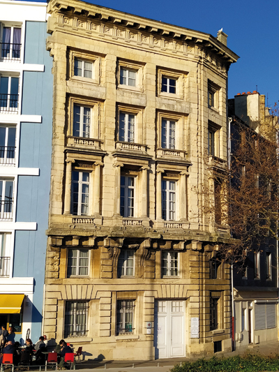 L’élégante façade de la Maison de l’armateur. (© Stéphane William Gondoin)