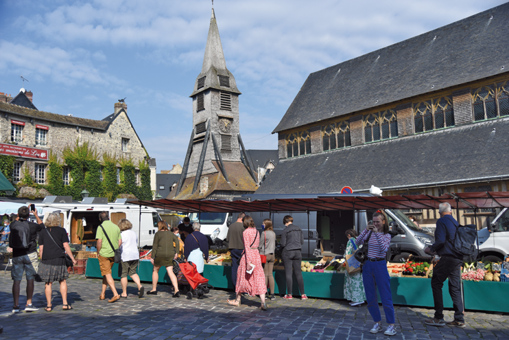 Honfleur - Un marché enchanteur