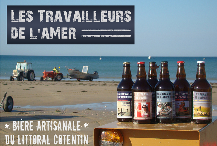 Travailleurs de l'amer, bière made in Normandie