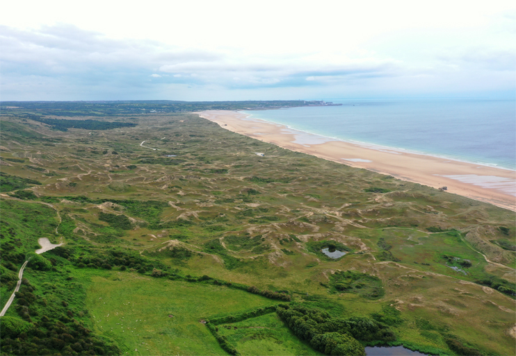 Les dunes de Biville. Une réserve naturelle nationale. (Photo Rodolphe Corbin © Patrimoine Normand)