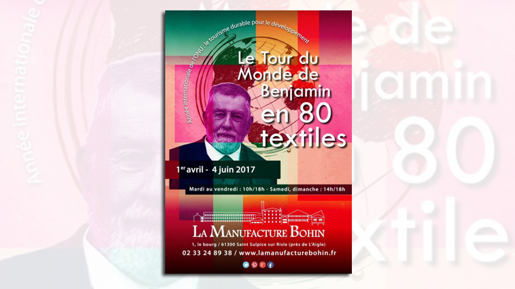 Le Tour du Monde de Benjamin en 80 textiles