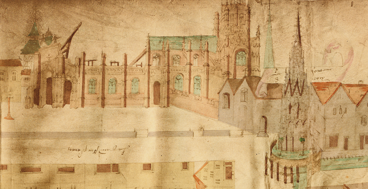 Le livre des fontaines : Rouen en 1525
