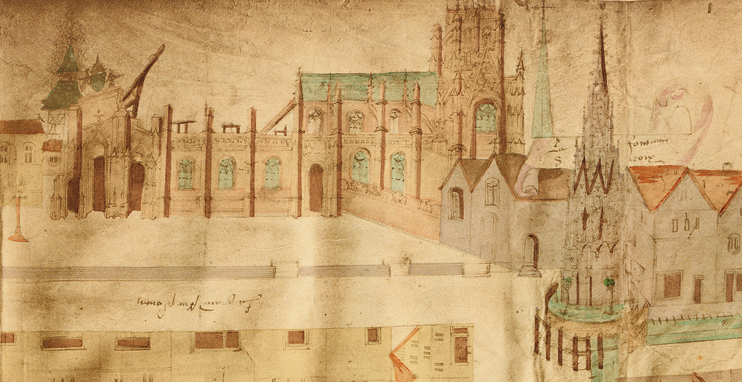 Le livre des fontaines : Rouen en 1525