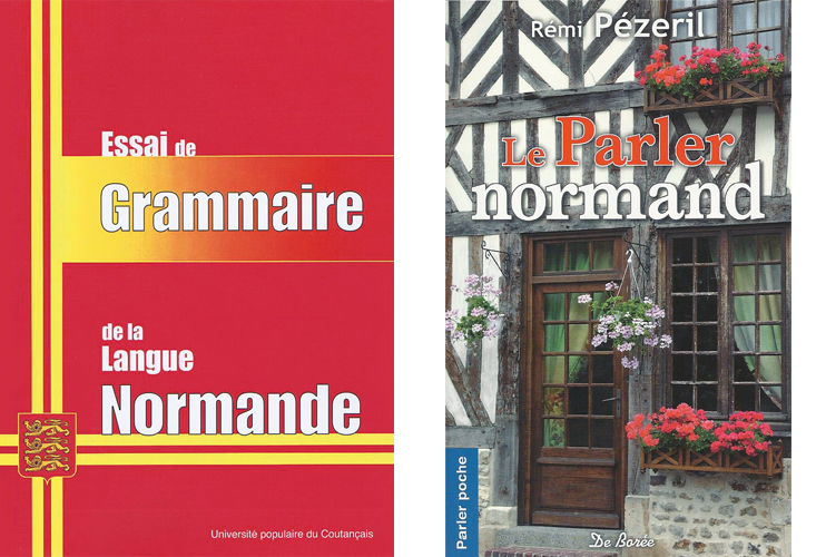 Livres sur la langue normande. (DR)