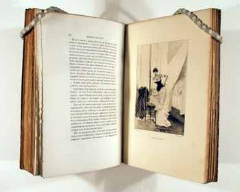 Édition de Madame Bovary datant de 1885, illustrée par Albert Auguste Fourié.  (© Metropolitan museum of art - The Elisha Whittelsey Collection – DR).