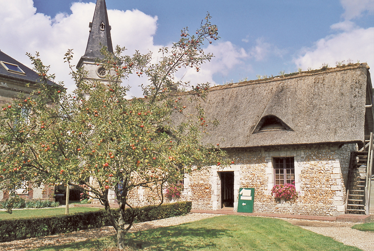 La Maison de la Pomme à Sainte-Opportune-la-Mare. (Photo Alexandre Vernon © Patrimoine Normand.)