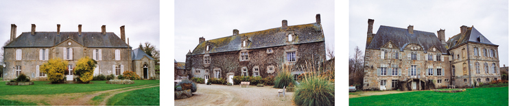 Maison de Teurthéville-Bocage, manoir de la Valette, château de Réville