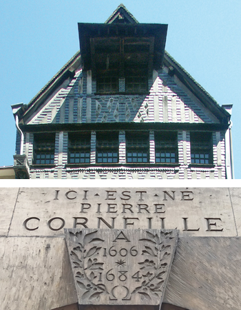 Maison natale de Pierre Corneille, rue de la Pie, à Rouen, près de la place du Vieux-Marché. Elle est aujourd’hui transformée en musée. (© Stéphane William Gondoin)