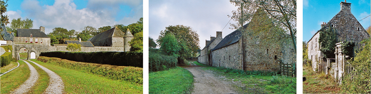 Châteaux et manoirs du Cotentin - Secteur de Barneville