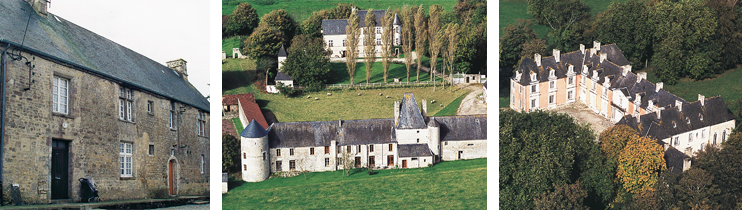 Manoirs des barons d’Orglandes et des ducs de Coigny