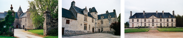 Le manoir du Breuil, le manoir d’Urville-Bocage et le château de la Brisette