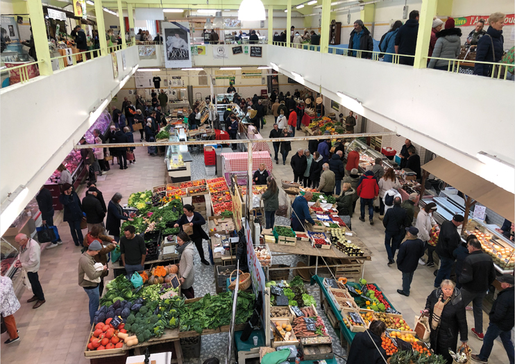 Granville - Le marché couvert