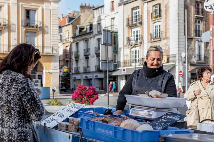 Marché de Dieppe – À bon port