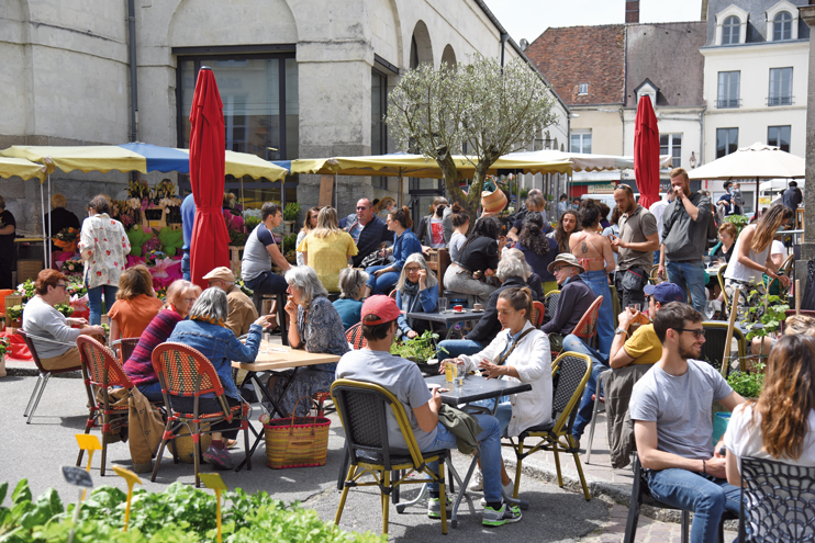 Le marché de Mortagne-au-Perche - Un marché cocorico