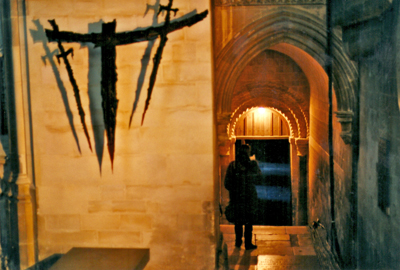 Cathédrale de Cantorbéry. Thomas Becket a été assassiné à cet endroit précis. (Photo Thierry Georges Leprévost © Patrimoine Normand)