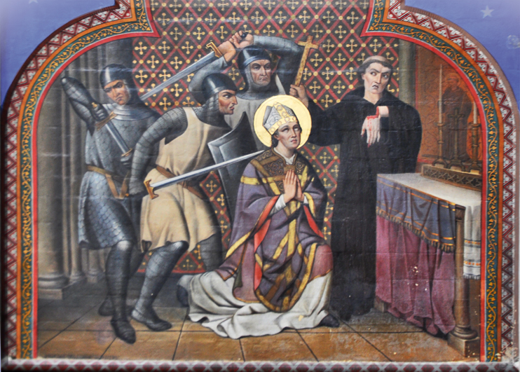 Thomas Becket, martyr normand