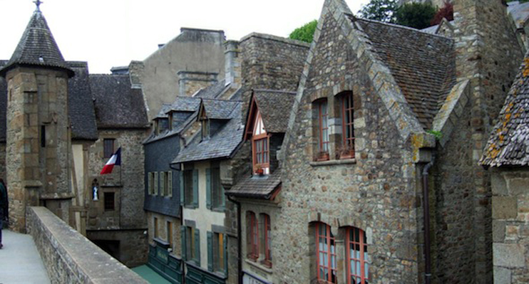 La ville du Mont Saint-Michel