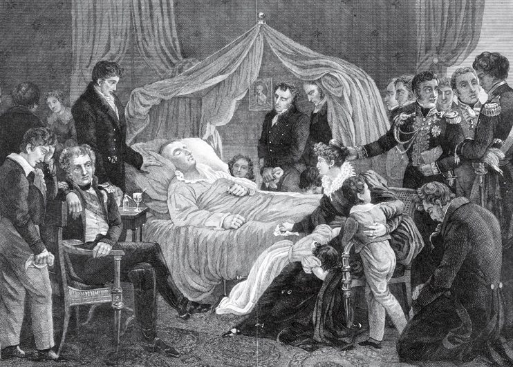 Le 5 mai 1821 - Mort de Napoléon Ier