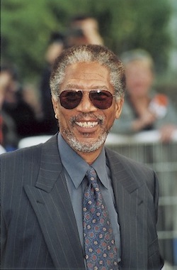 Morgan Freeman. (Photo Éric Bruneval © Patrimoine Normand).