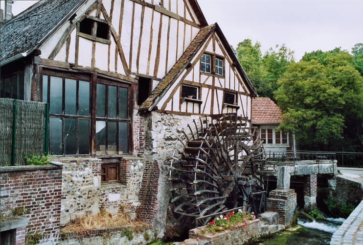 Le moulin de la Pannevert à Rouen