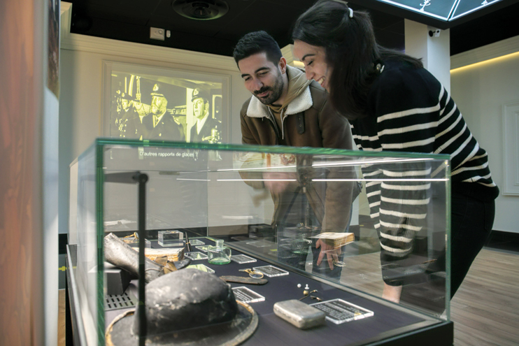 Des objets du Titanic à la Cité de la Mer - Cherbourg