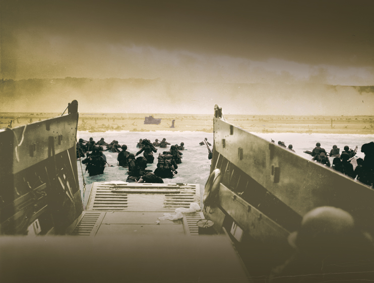 Une unité d’élite dans l’horreur d’Omaha Beach