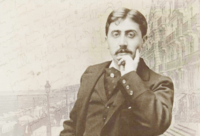 Le Grand-Hôtel et la promenade de Cabourg au temps de Marcel Proust. (© Otto Wegener)