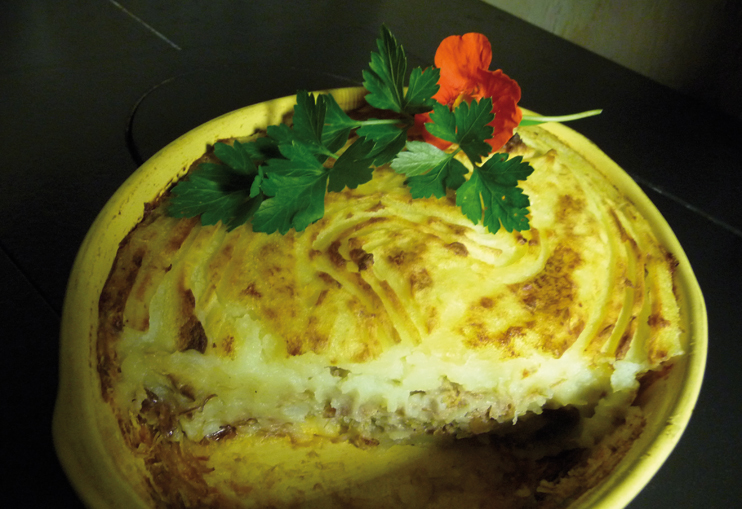 Parmentier de canard. (© Claude Rayon)